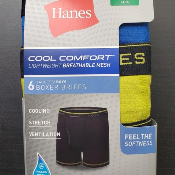 hanes 6 pack boxer briefs